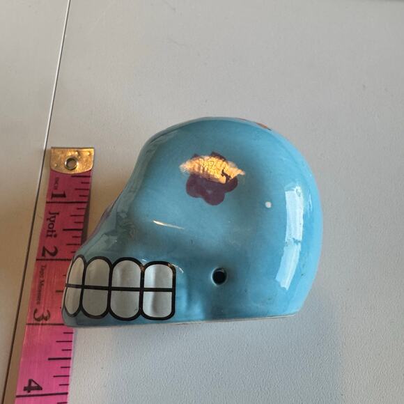 Blue Candy Skull - Picture 3 of 7
